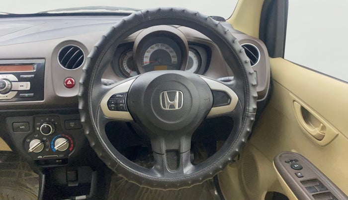 2013 Honda Brio S MT, Petrol, Manual, 26,447 km, Steering Wheel Close Up