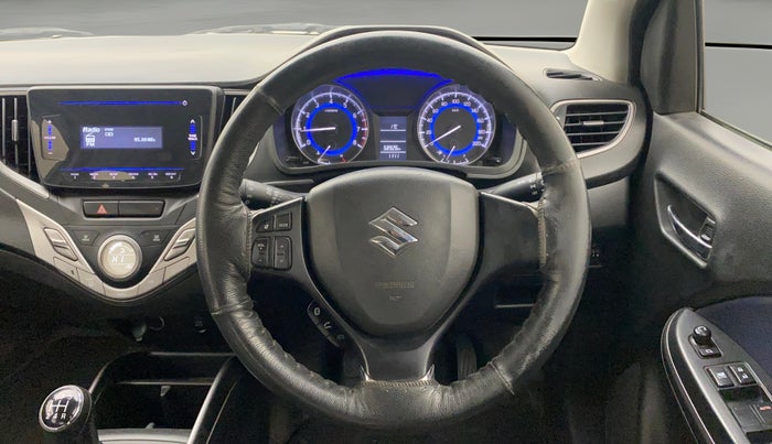 2019 Maruti Baleno DELTA PETROL 1.2, Petrol, Manual, 58,917 km, Steering Wheel Close Up