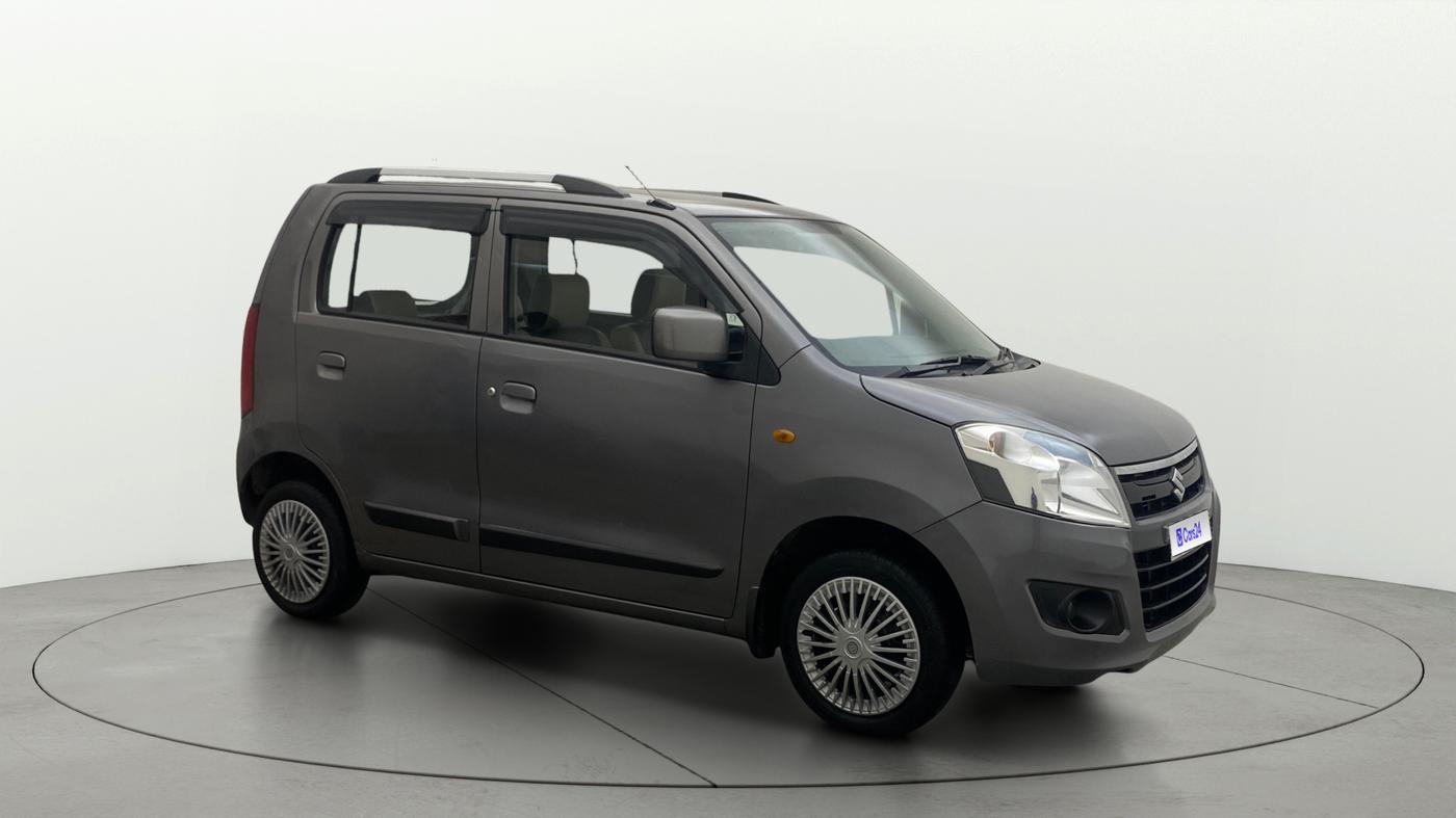 2014 Maruti Wagon R 1.0 VXI, Petrol, Manual, 51,855 km, Right Front Diagonal