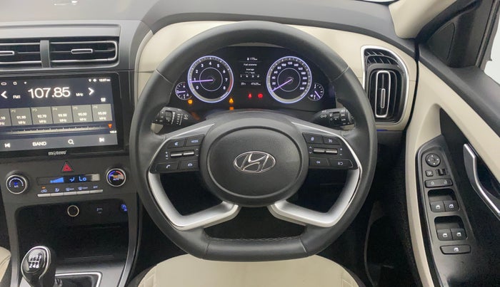 2021 Hyundai Creta SX EXECUTIVE 1.5 PETROL, Petrol, Manual, 47,624 km, Steering Wheel Close Up