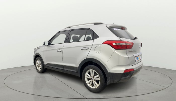 2017 Hyundai Creta SX PLUS 1.6 PETROL, Petrol, Manual, 1,17,889 km, Left Back Diagonal
