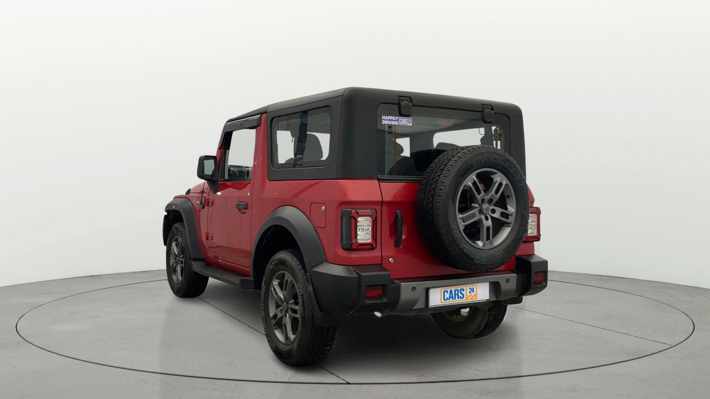 2021 Mahindra Thar LX HARD TOP 4WD MT, Diesel, Manual, 34,319 km, Left Back Diagonal