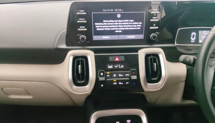 2021 KIA SONET HTX 1.0 IMT, Petrol, Manual, 47,982 km, Air Conditioner