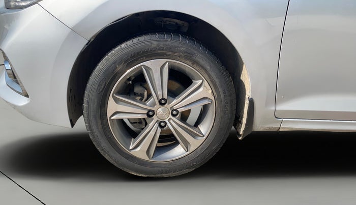 2018 Hyundai Verna 1.6 VTVT SX, Petrol, Manual, 50,759 km, Left Front Wheel