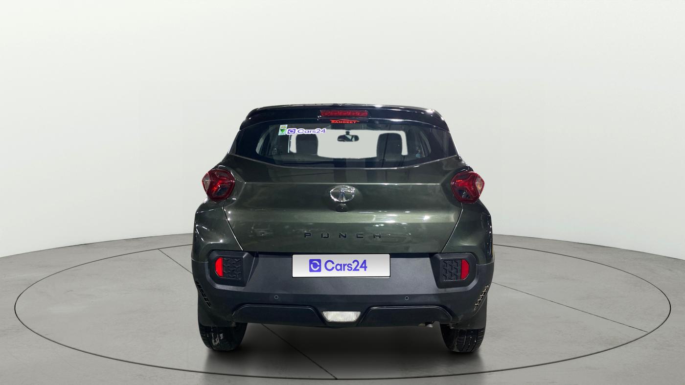 2023 Tata PUNCH ADVENTURE RHYTHM CAMO EDITION AMT, Petrol, Automatic, 18,260 km, Back/Rear