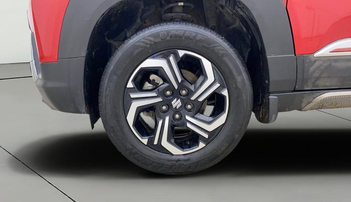 2023 Maruti BREZZA ZXI + SMART HYBRID DUAL TONE, Petrol, Manual, 65,858 km, Left Front Wheel