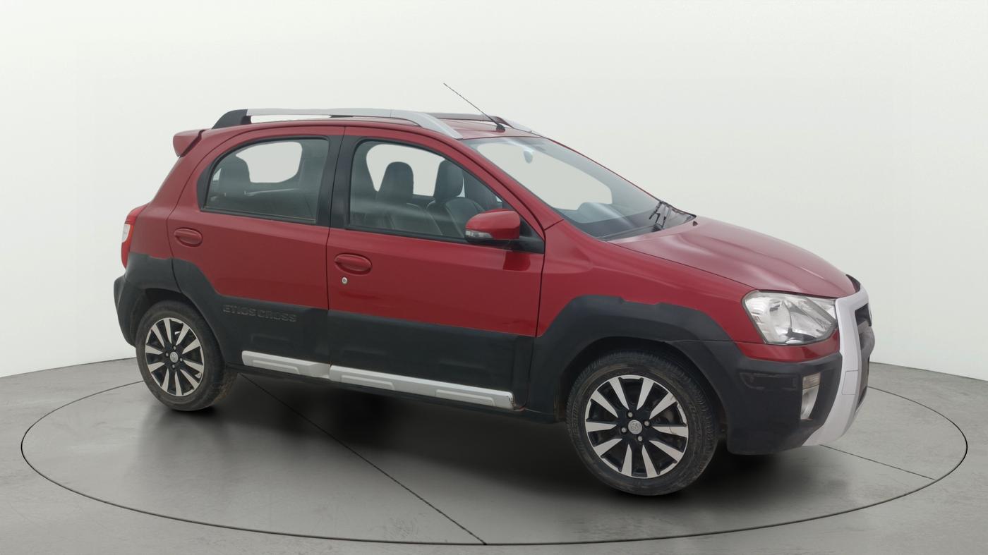 2014 Toyota Etios CROSS 1.2 G, Petrol, Manual, 96,562 km, Right Front Diagonal