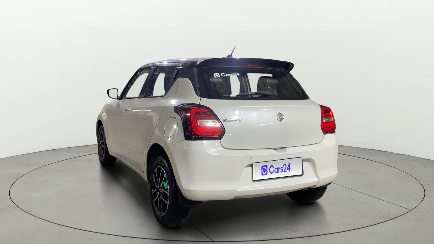 2023 Maruti Swift ZXI PLUS AMT DUAL TONE, Petrol, Automatic, 58,445 km, Left Back Diagonal