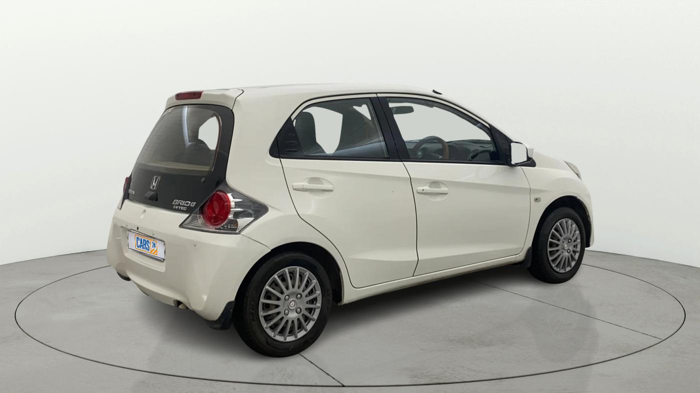 2013 Honda Brio S MT, CNG, Manual, 73,786 km, Right Back Diagonal