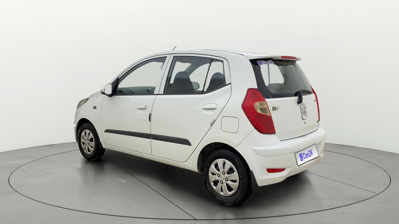 2013 Hyundai i10 SPORTZ 1.2 AT, CNG, Automatic, 60,937 km, Left Back Diagonal