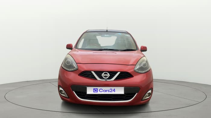 2013 Nissan Micra XV CVT, Petrol, Automatic, 1,24,304 km, Front