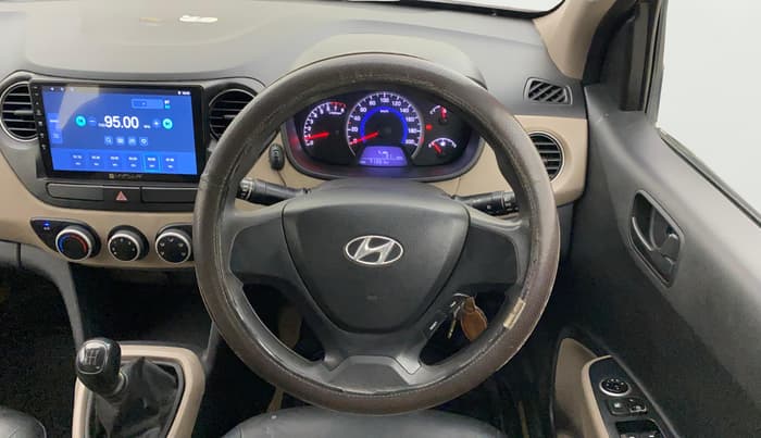 2016 Hyundai Grand i10 MAGNA 1.2 KAPPA VTVT, Petrol, Manual, 71,361 km, Steering Wheel Close Up