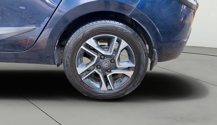 2019 Tata TIGOR XZ PLUS PETROL, CNG, Manual, 1,40,384 km, Left Rear Wheel