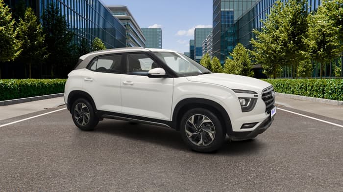 2023 Hyundai Creta EX 1.5 PETROL, Petrol, Manual, 11,623 km, Right Front Diagonal