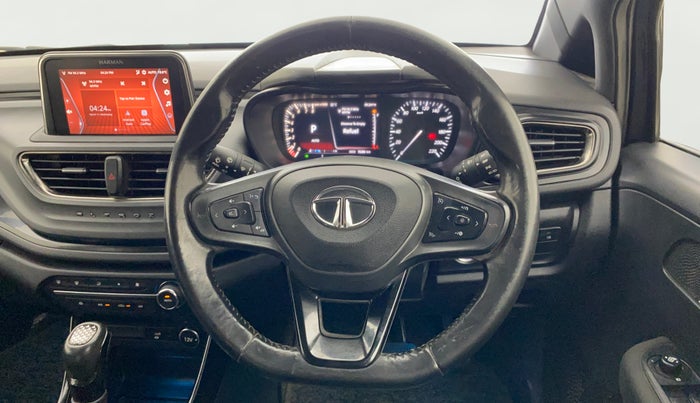 2022 Tata ALTROZ XZA PLUS DARK EDTION, Petrol, Automatic, 76,384 km, Steering Wheel Close Up