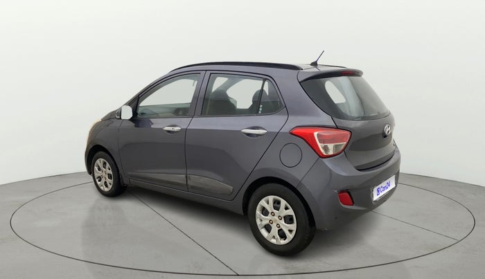 2014 Hyundai Grand i10 SPORTZ 1.2 KAPPA VTVT, Petrol, Manual, 94,819 km, Left Back Diagonal