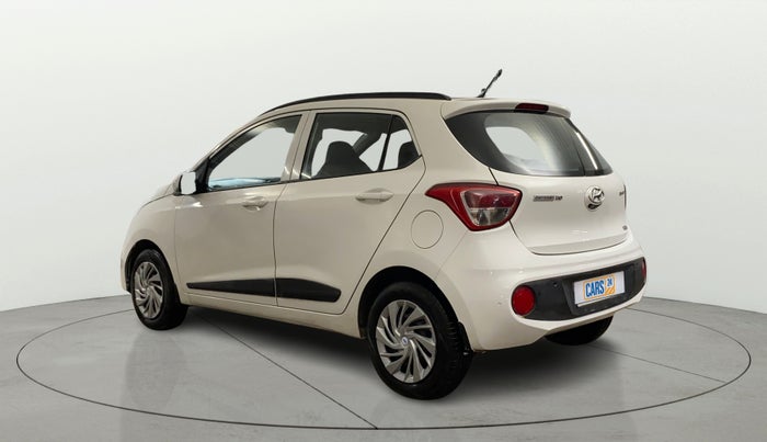 2017 Hyundai Grand i10 SPORTZ (O) 1.2 KAPPA VTVT, Petrol, Manual, 60,417 km, Left Back Diagonal