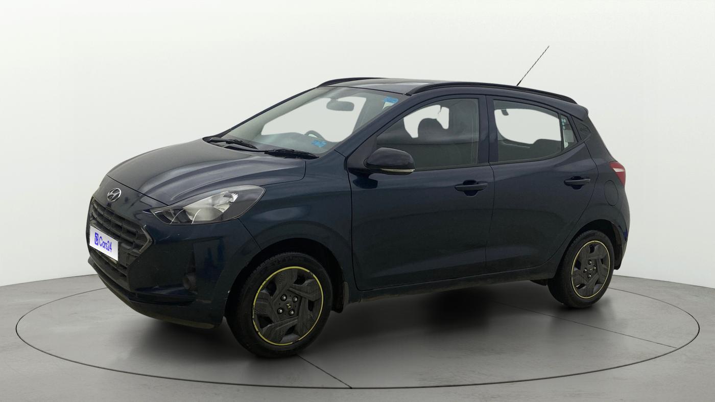 2022 Hyundai GRAND I10 NIOS MAGNA CORPORATE EDITION AMT 1.2 KAPPA VTVT, Petrol, Automatic, 18,810 km, Left Front Diagonal