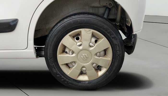 2014 Maruti Wagon R 1.0 LXI, Petrol, Manual, 58,492 km, Left Rear Wheel
