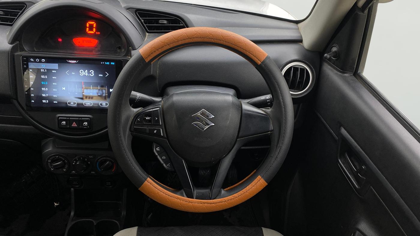 2020 Maruti S PRESSO VXI+, Petrol, Manual, 87,397 km, Steering Wheel Close Up