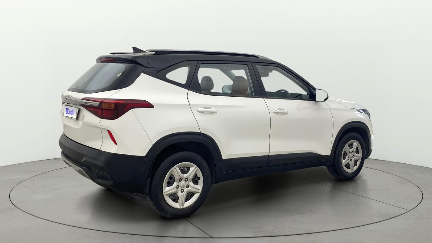 2021 KIA SELTOS HTK 1.5 PETROL, Petrol, Manual, 1,19,589 km, Right Back Diagonal