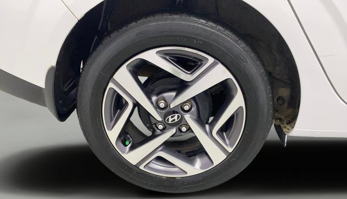 2022 Hyundai AURA SX PLUS 1.2 AMT, Petrol, Automatic, 53,946 km, Right Rear Wheel