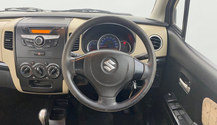 2017 Maruti Wagon R 1.0 VXI AMT, Petrol, Automatic, 38,386 km, Steering Wheel Close Up
