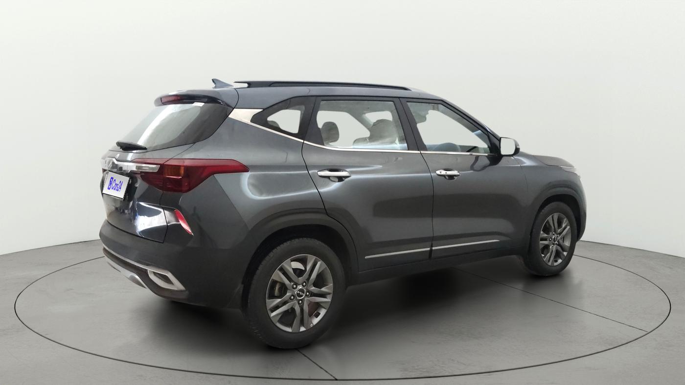 2023 KIA SELTOS HTX PETROL 1.5, Petrol, Manual, 21,017 km, Right Back Diagonal