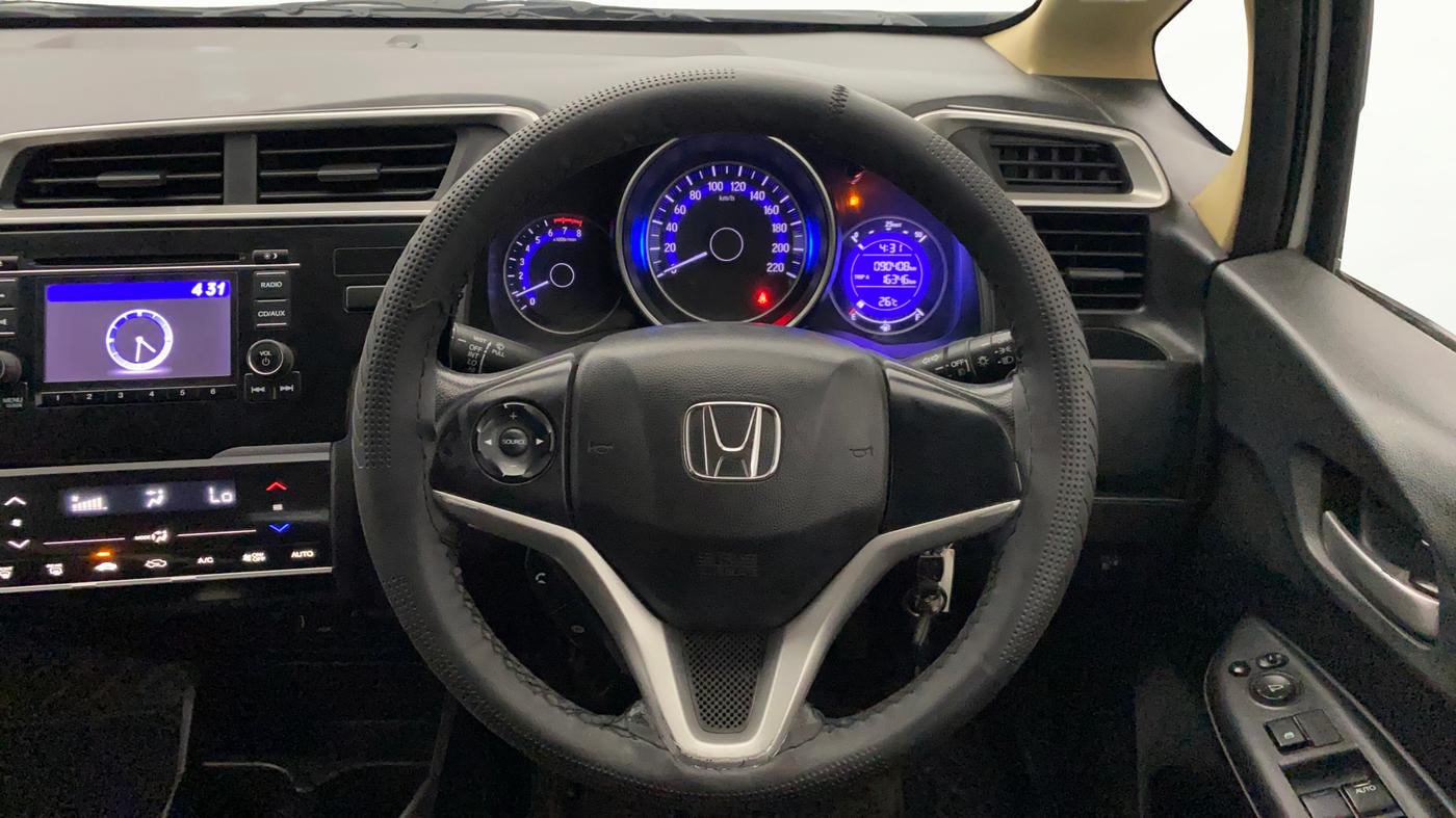 2017 Honda Jazz 1.2L I-VTEC V, Petrol, Manual, 90,401 km, Steering Wheel Close Up