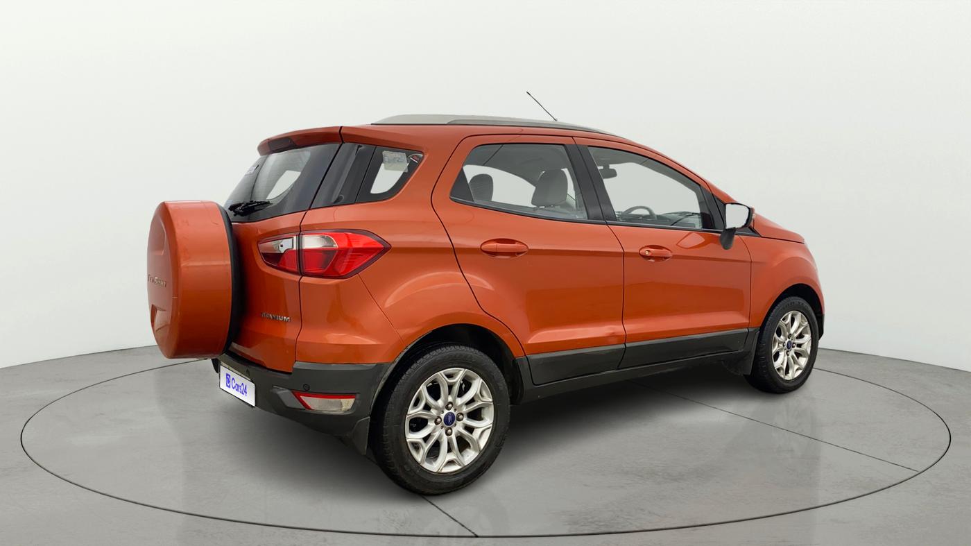 2015 Ford Ecosport TITANIUM 1.5L PETROL AT, Petrol, Automatic, 71,579 km, Right Back Diagonal