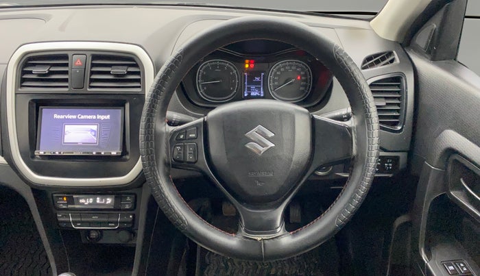 2022 Maruti Vitara Brezza VXI, Petrol, Manual, 18,676 km, Steering Wheel Close Up