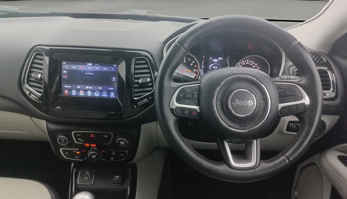 2019 Jeep Compass LIMITED (O) 2.0 DIESEL, Diesel, Manual, 1,01,511 km, Steering Wheel Close Up