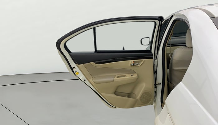 2017 Maruti Ciaz ZETA 1.4  MT PETROL, Petrol, Manual, 74,331 km, LHS Rear Door