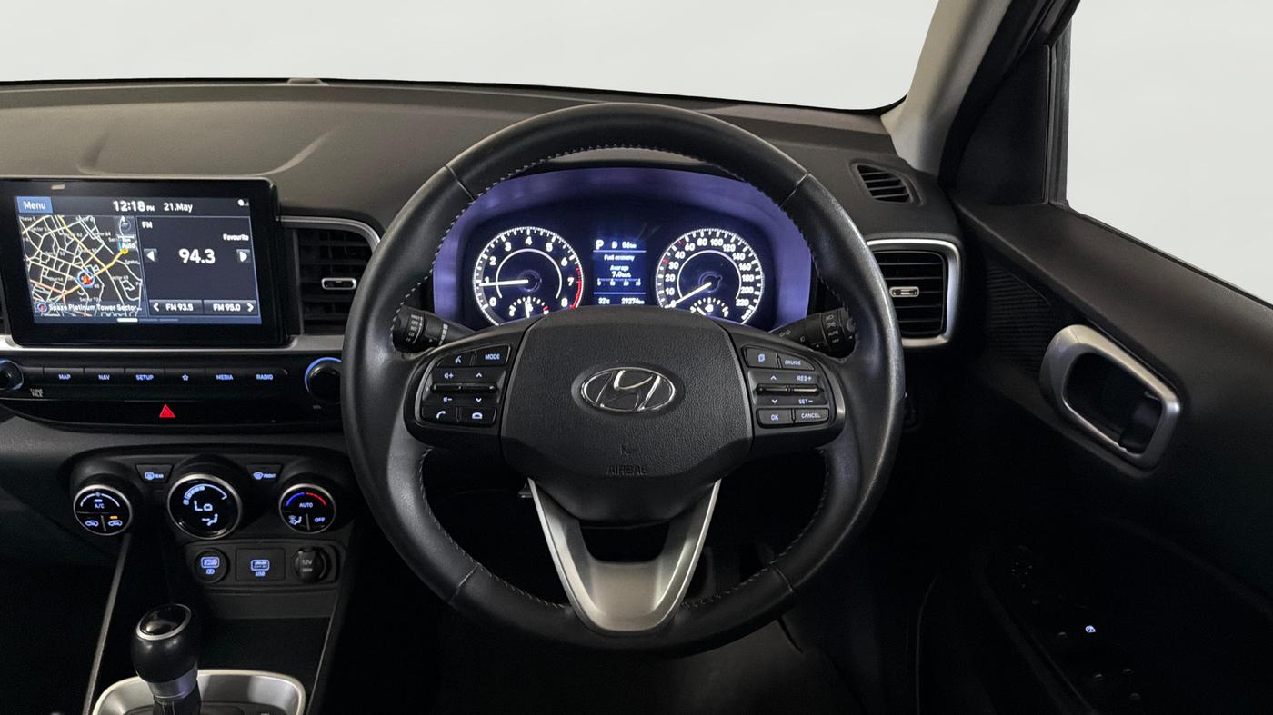 2019 Hyundai VENUE SX PLUS 1.0 TURBO DCT, Petrol, Automatic, 29,225 km, Steering Wheel Close Up
