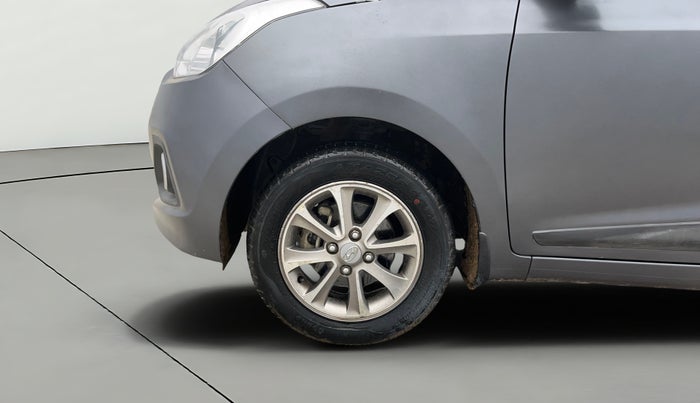 2016 Hyundai Grand i10 ASTA (O) 1.2 KAPPA VTVT, Petrol, Manual, 23,217 km, Left Front Wheel