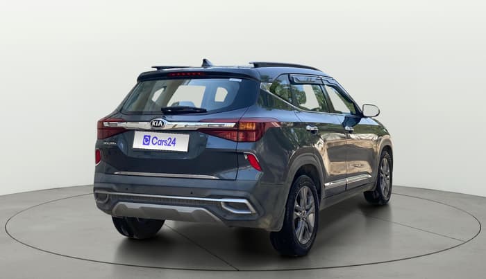2020 KIA SELTOS HTX 1.5 PETROL, Petrol, Manual, 1,05,591 km, Right Back Diagonal