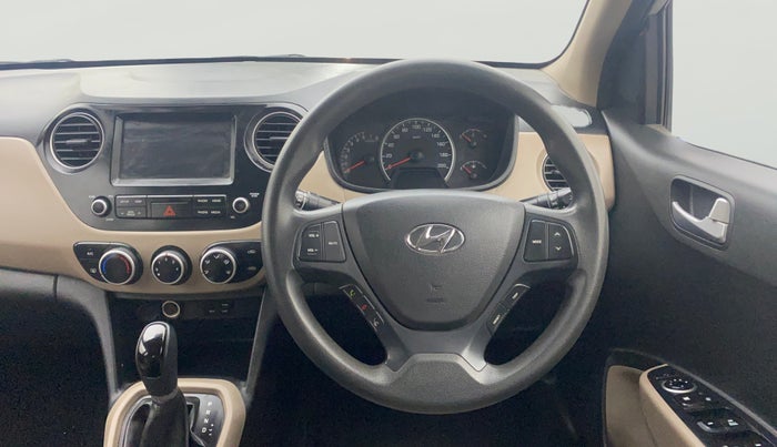 2018 Hyundai Grand i10 SPORTZ AT 1.2 KAPPA VTVT, Petrol, Automatic, 40,043 km, Steering Wheel Close Up