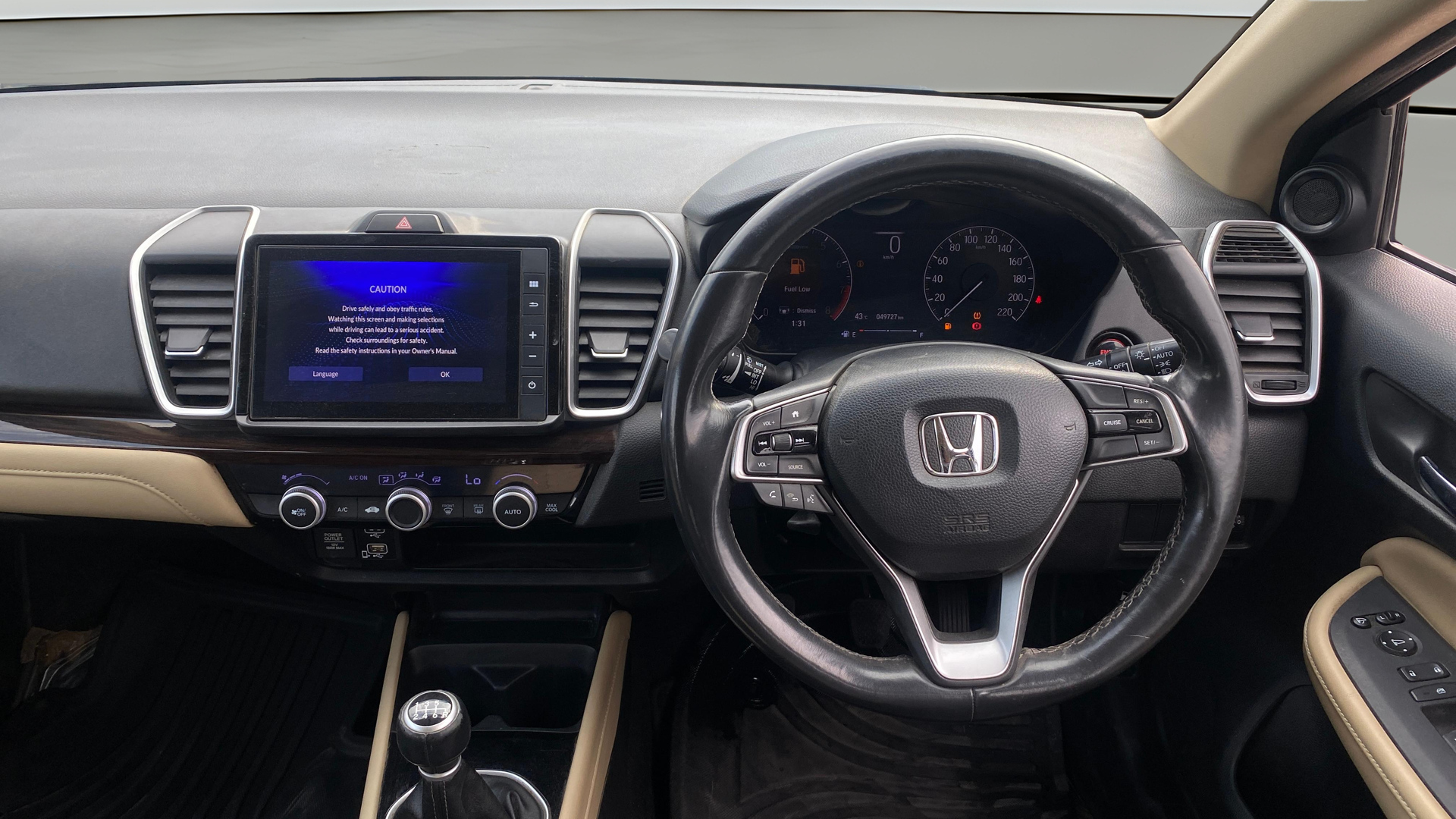 Used 2020 Honda City 1.5L I-VTEC ZX Manual in Jaipur | 49,728 Kms