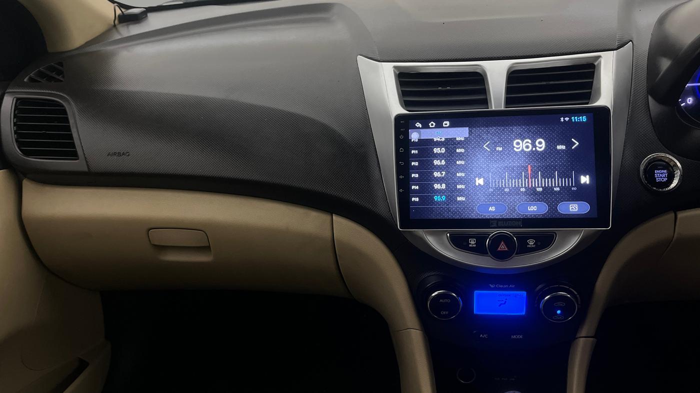 2013 Hyundai Verna FLUIDIC 1.6 VTVT SX OPT AT, Petrol, Automatic, 1,02,812 km, Air Conditioner