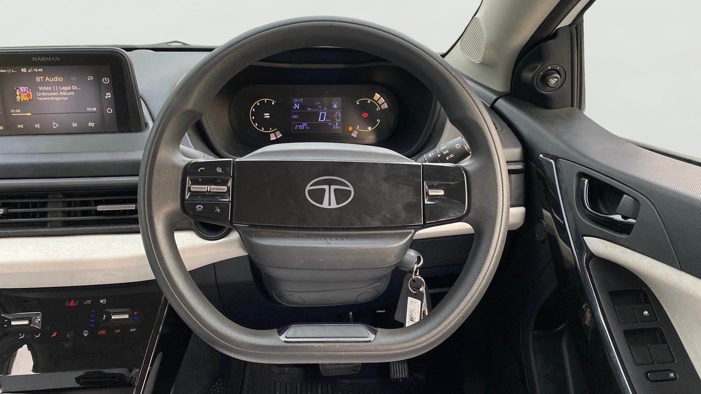 2024 Tata NEXON Pure 1.2 Petrol 6AMT, Petrol, Manual, 27,941 km, Steering Wheel Close Up