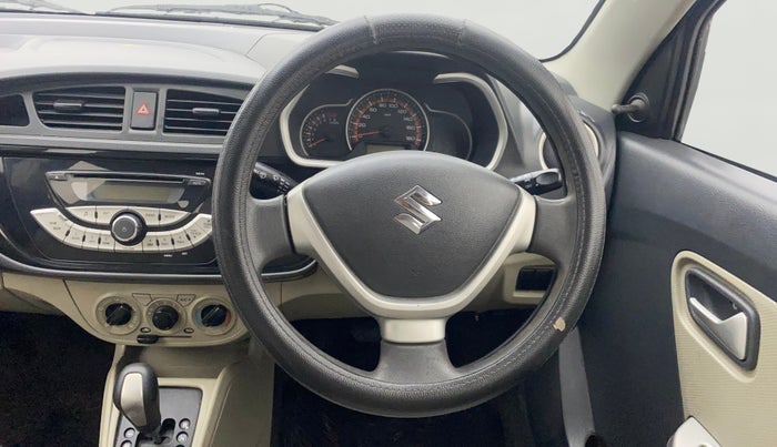 2015 Maruti Alto K10 VXI AMT, Petrol, Automatic, 39,682 km, Steering Wheel Close Up