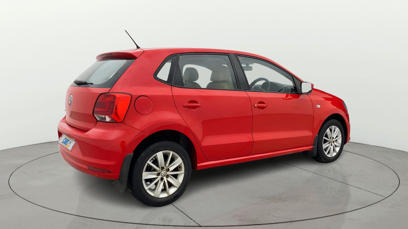 2014 Volkswagen Polo HIGHLINE1.2L, Petrol, Manual, 64,037 km, Right Back Diagonal