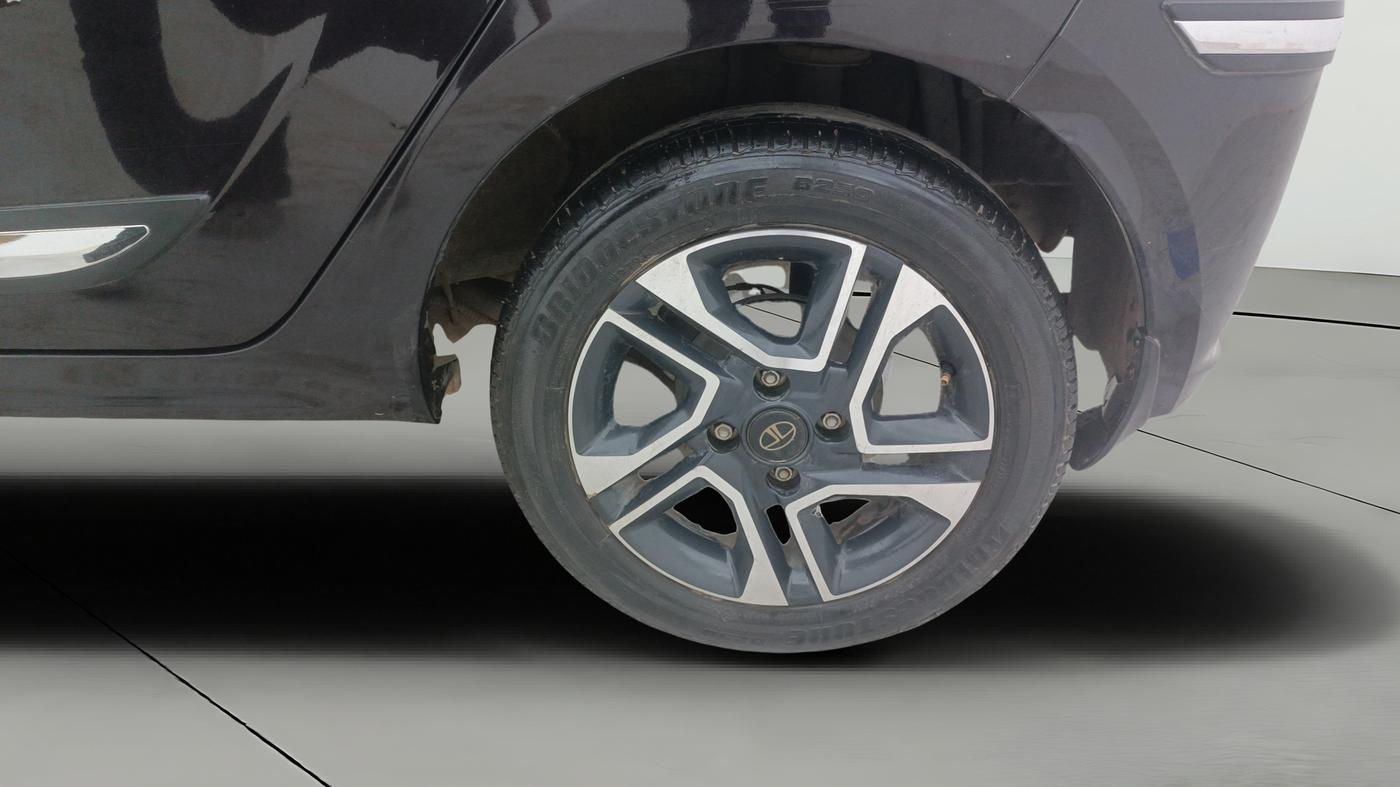 2023 Tata Tiago XZA PLUS PETROL, Petrol, Automatic, 27,220 km, Left Rear Wheel