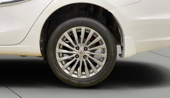 2016 Maruti Ciaz ZXI+ AT, Petrol, Automatic, 70,315 km, Left Rear Wheel