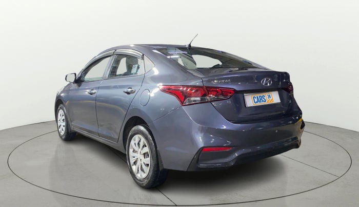 2019 Hyundai Verna 1.4 E PETROL, Petrol, Manual, 49,905 km, Left Back Diagonal