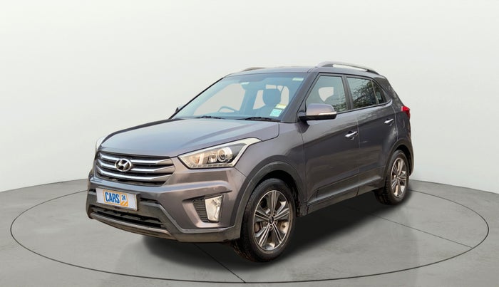2016 Hyundai Creta SX PLUS AT 1.6 PETROL, CNG, Automatic, 61,285 km, Left Front Diagonal