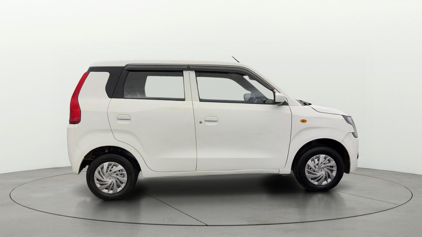 2019 Maruti New Wagon-R LXI CNG 1.0, CNG, Manual, 65,586 km, Right Side View