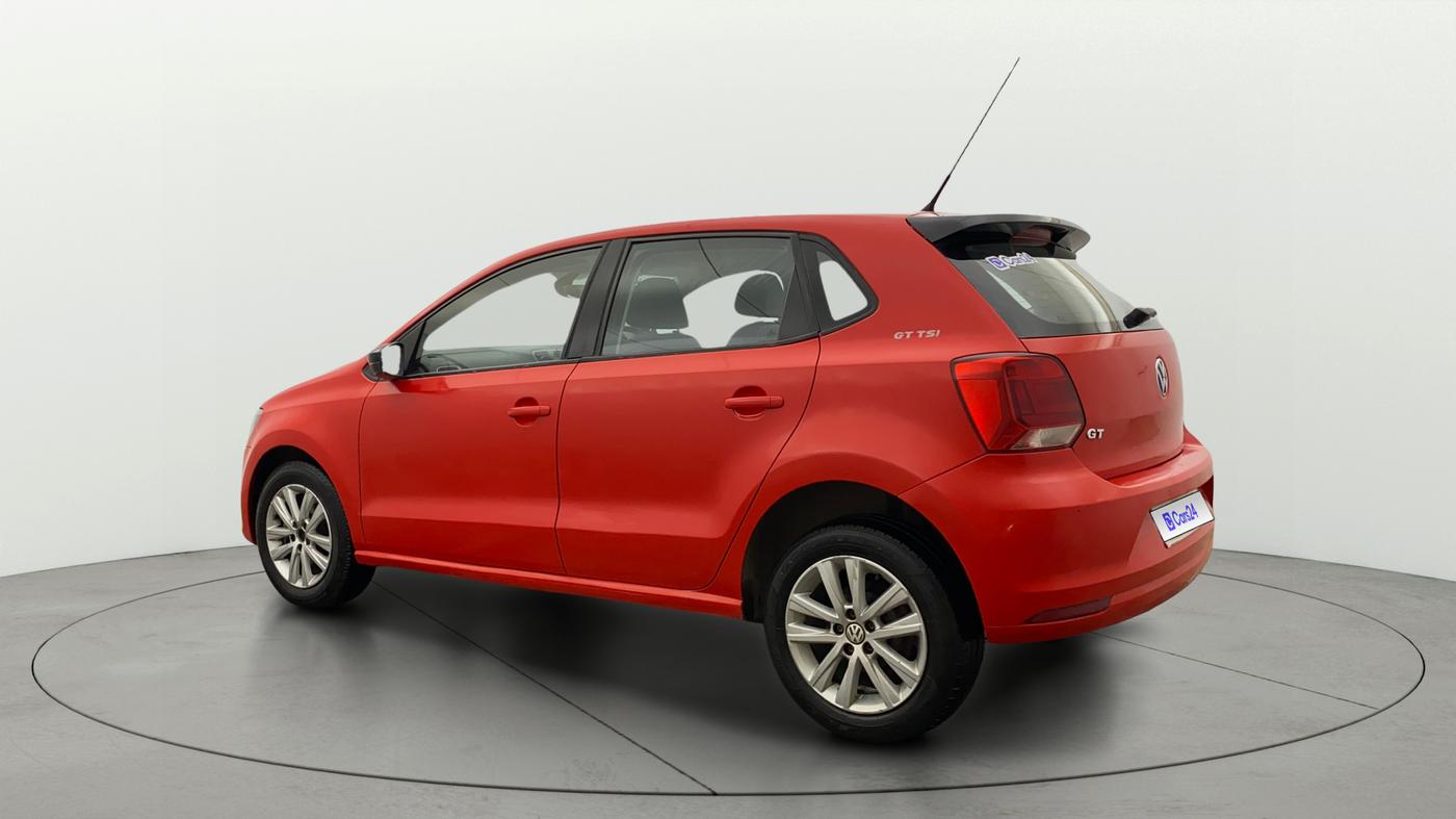 2016 Volkswagen Polo GT TSI AT, Petrol, Automatic, 74,341 km, Left Back Diagonal