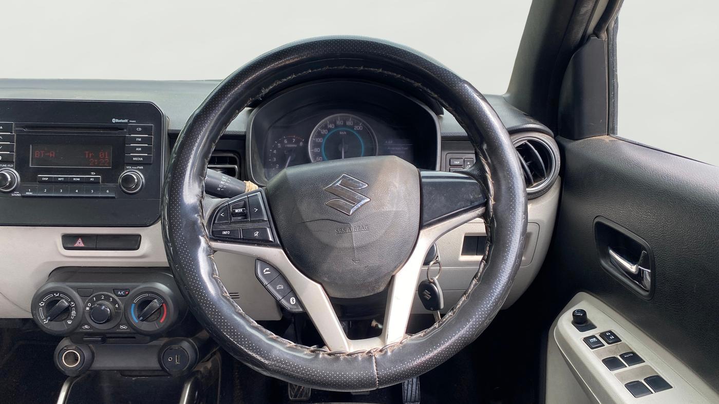 2018 Maruti IGNIS DELTA 1.2, Petrol, Manual, 97,238 km, Steering Wheel Close Up