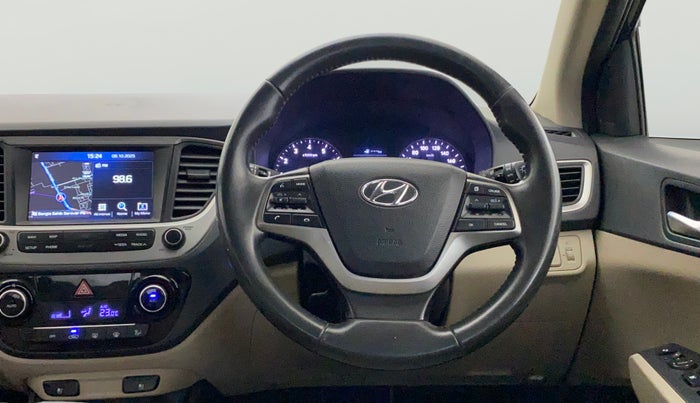 2019 Hyundai Verna 1.6 VTVT SX O, Petrol, Manual, 63,763 km, Steering Wheel Close Up